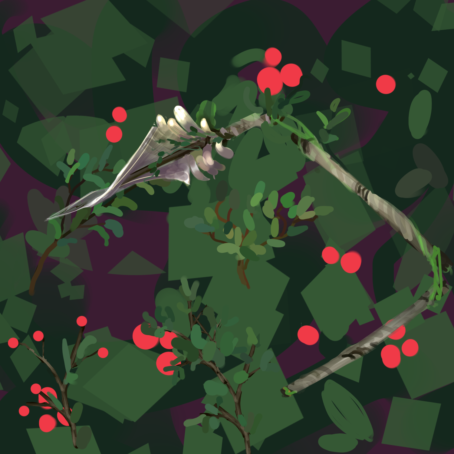 Cover image for spear of mistletoe