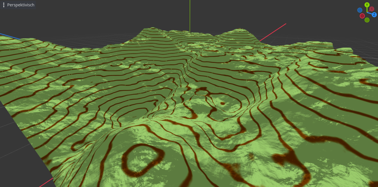 Topographic Map Shader