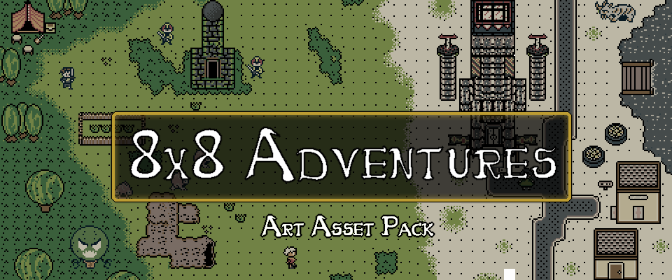 8x8 Adventure Art Assets