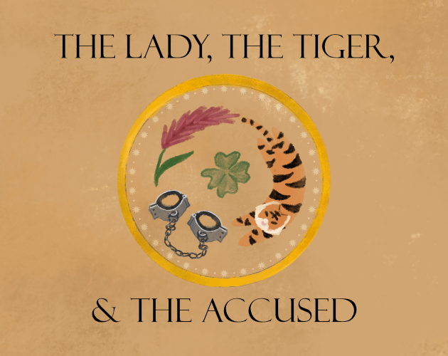 Cover image for The Lady, The Tiger, and The Accused (ashcan edition)