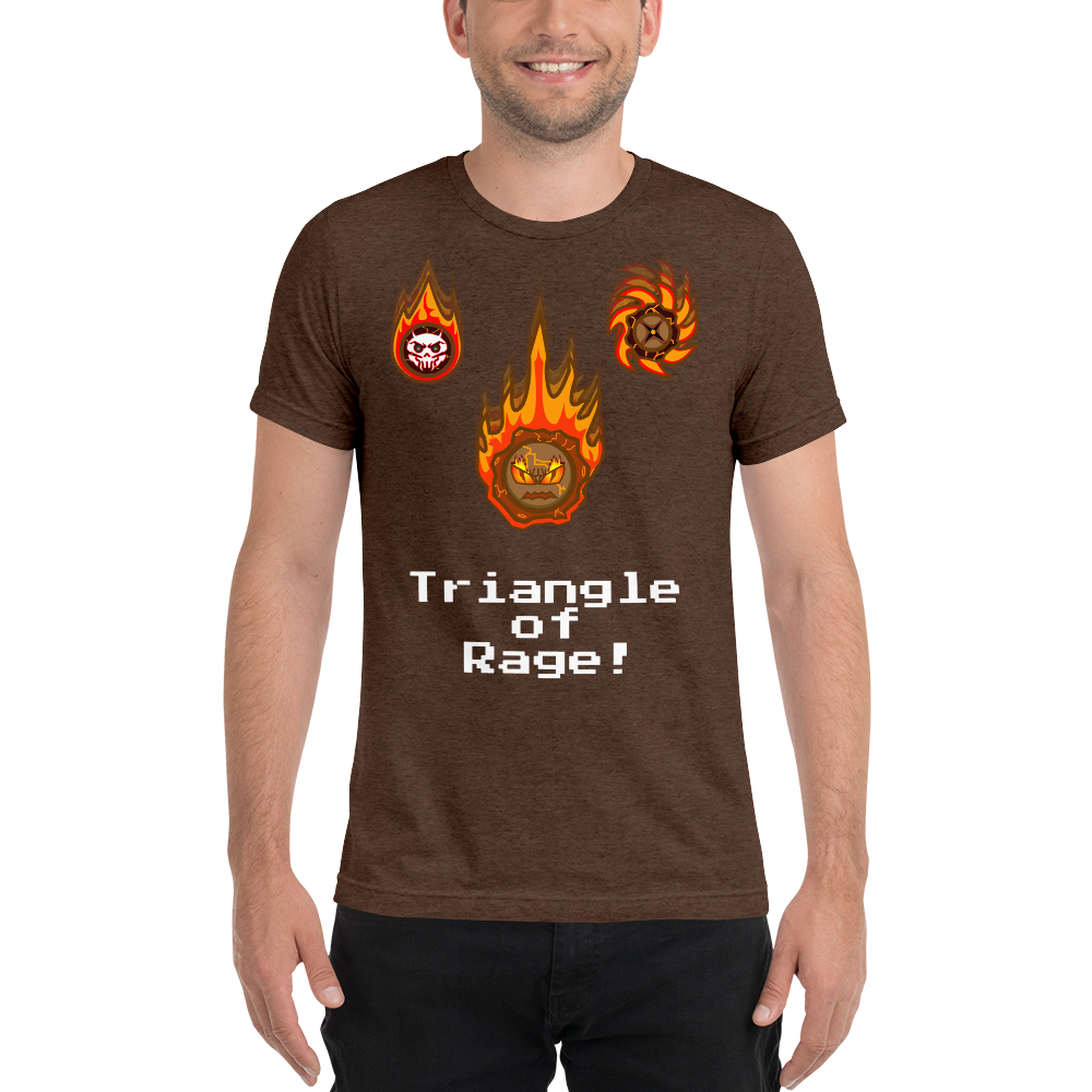 Ryukage Run "Triangle of Rage!" t-shirts