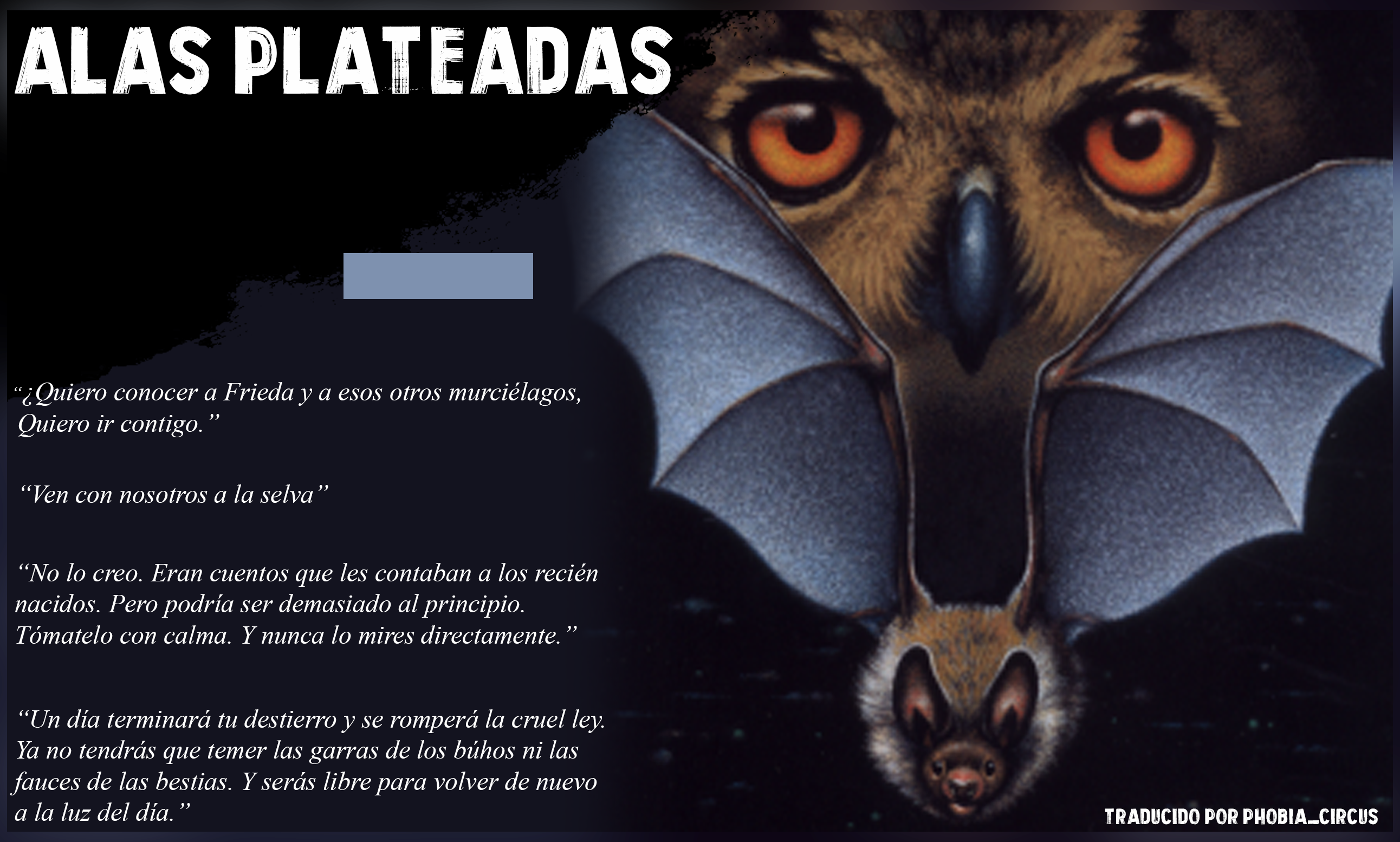 Alas Plateadas - Traducción