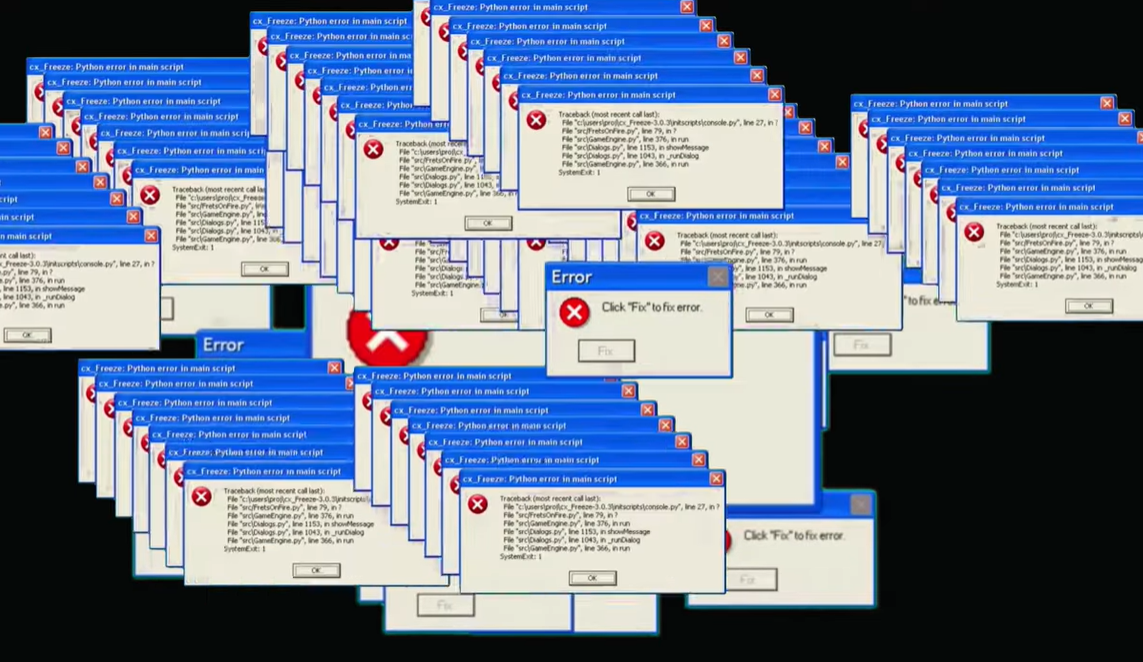 killed windows