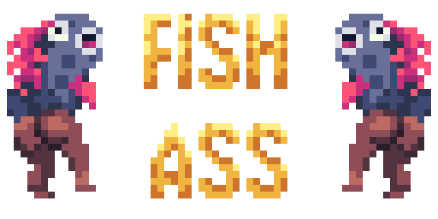 FishButt Run Animation Asset
