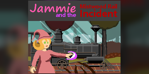 Cover image for Jammie and the Mistwood Rail Incident