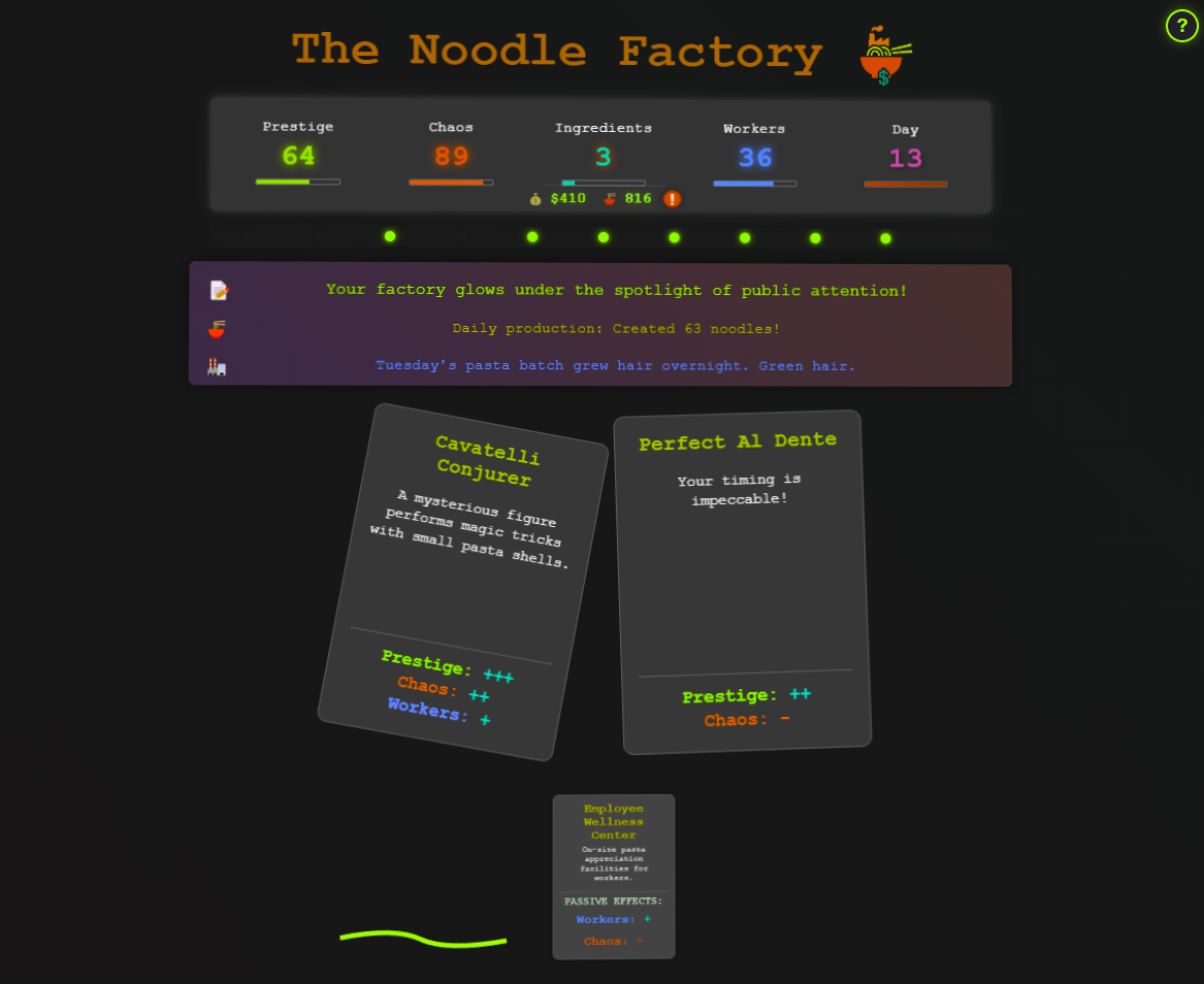 The Noodle Factory