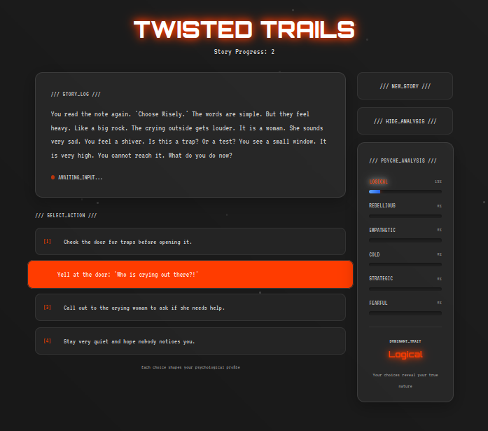 Twisted Trails