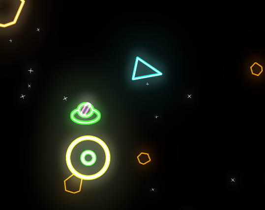 Cover image for Neon Asteroids