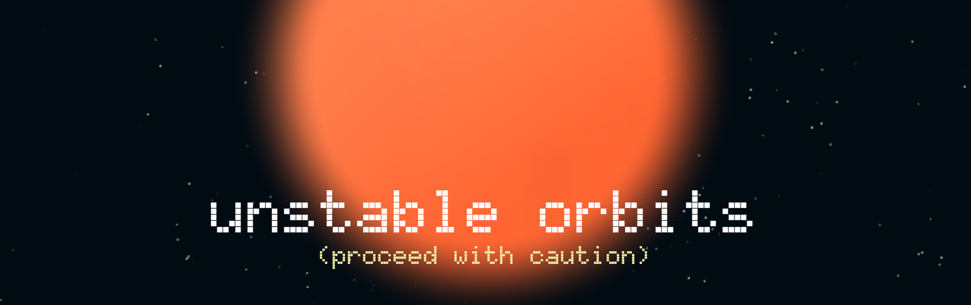 unstable orbits