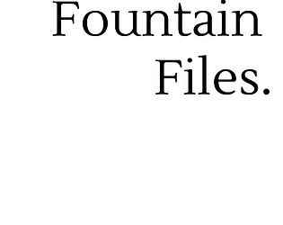 Fountain Files