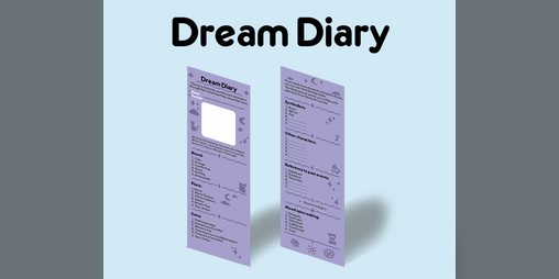 Cover image for Dream diary bookmark
