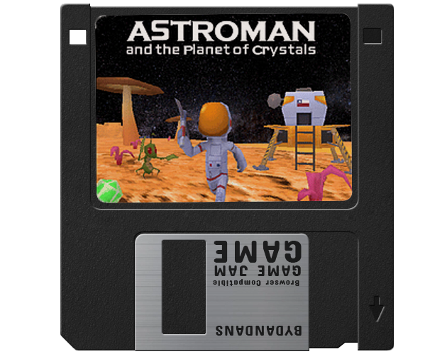 Cover image for Astroman and the Planet of Crystals