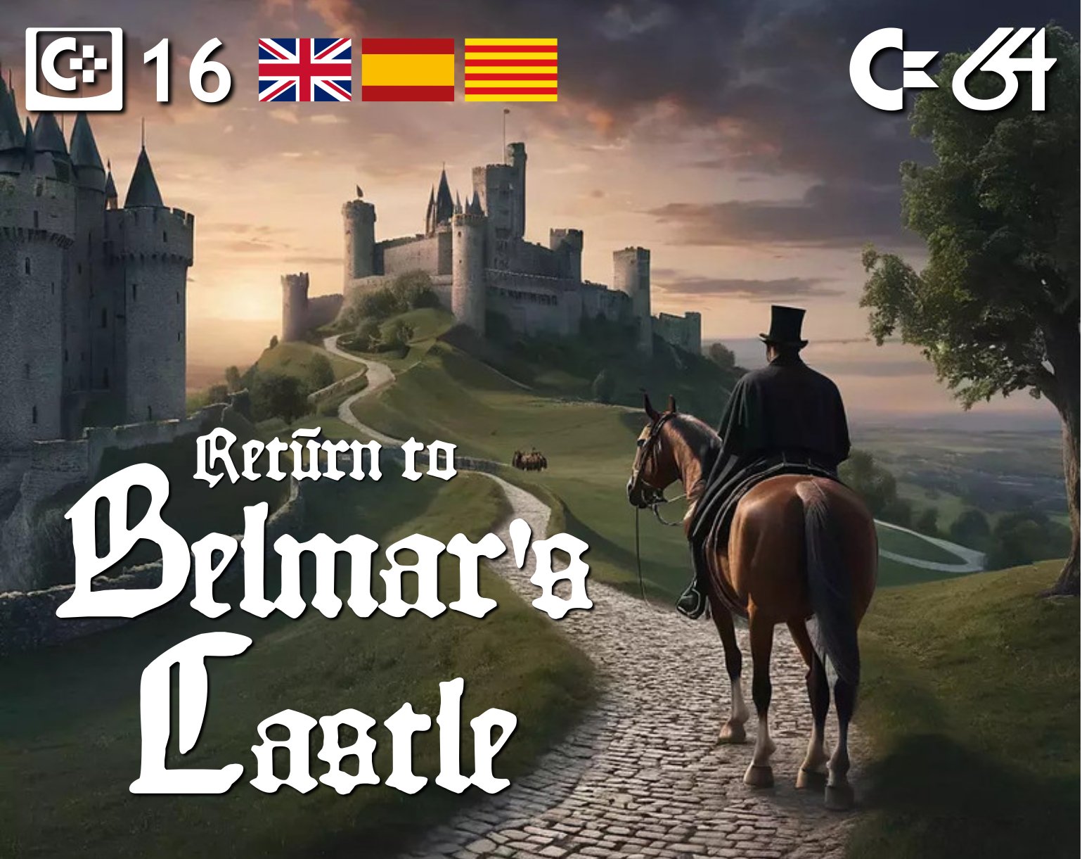 Cover image for Return to Belmar's Castle [C64]