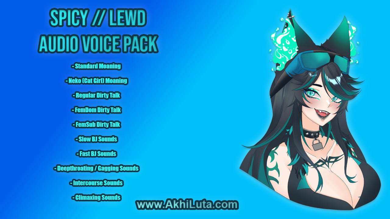 Akhi Luta - Spicy / Lewd Audio Voice Pack! ( 13 Minutes Of Naughty SFW! )