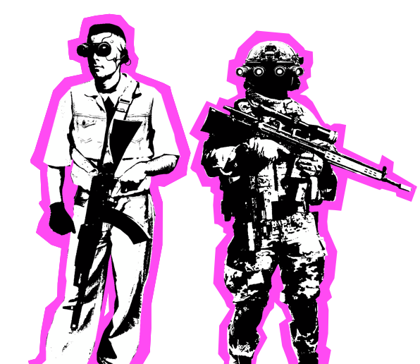 Cover image for 10 Paper mercenaries for dystopian futures