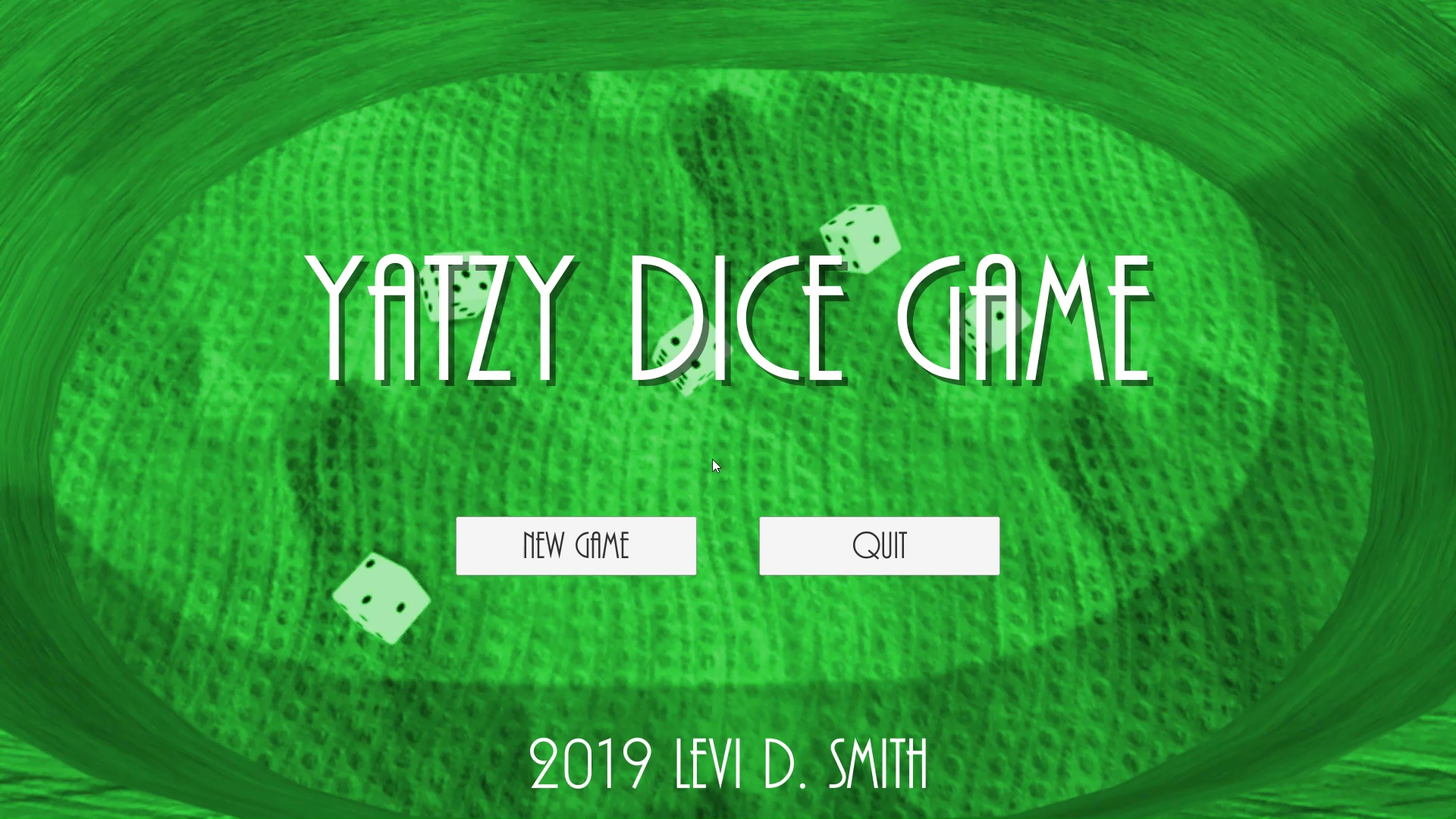 Yatzy Dice Game