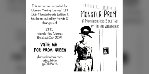 Cover image for Monster Prom MH2 Setting