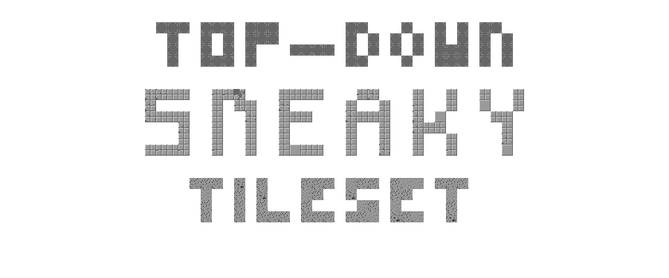 Sneaky Top-Down Tileset