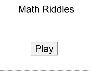 Math Riddles