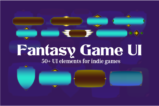 Fantasy UI Pack for Indie Games