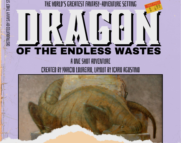 Cover image for Dragon of the Endless Wastes
