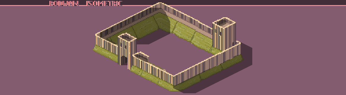 Isometric Asset - Palisade Set