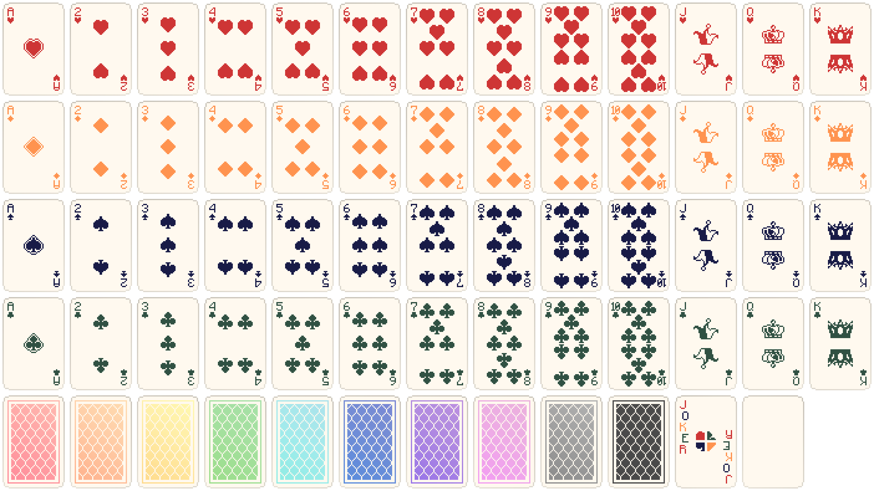 Pixel Cards