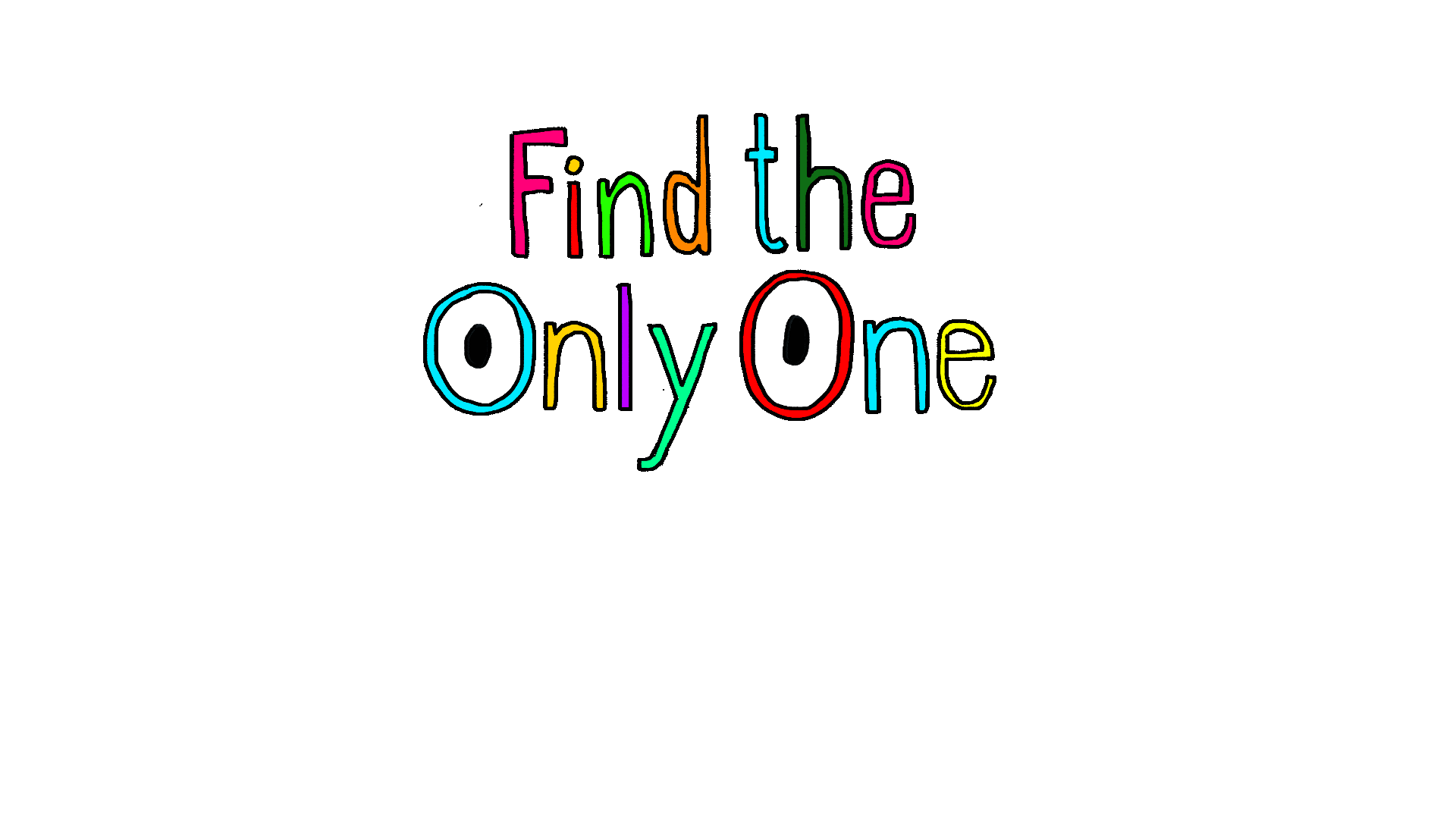 Find the only one!