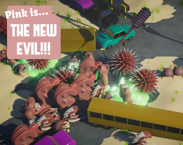 Cover image for Pink is The New Evil!