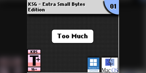 Cover image for Too Much - KSG Extra Small Bytes #1