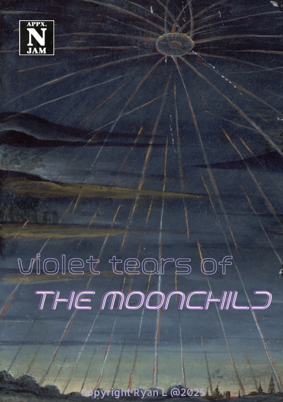 Cover image for Violet Tears of the Moonchild