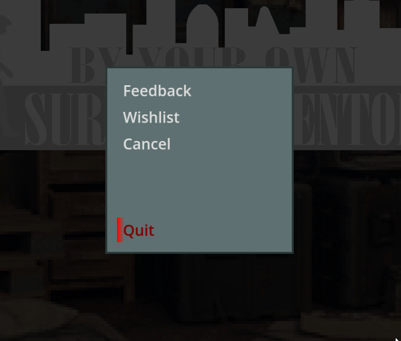 How-to access to the feedback popup