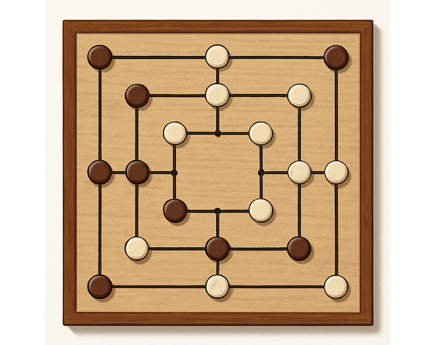 Nine Men's Morris Html by Fatih