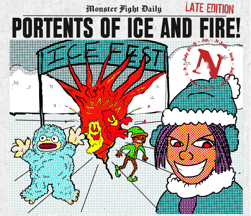 Cover image for Monster Fight 5e Presents: Portents of Ice and Fire