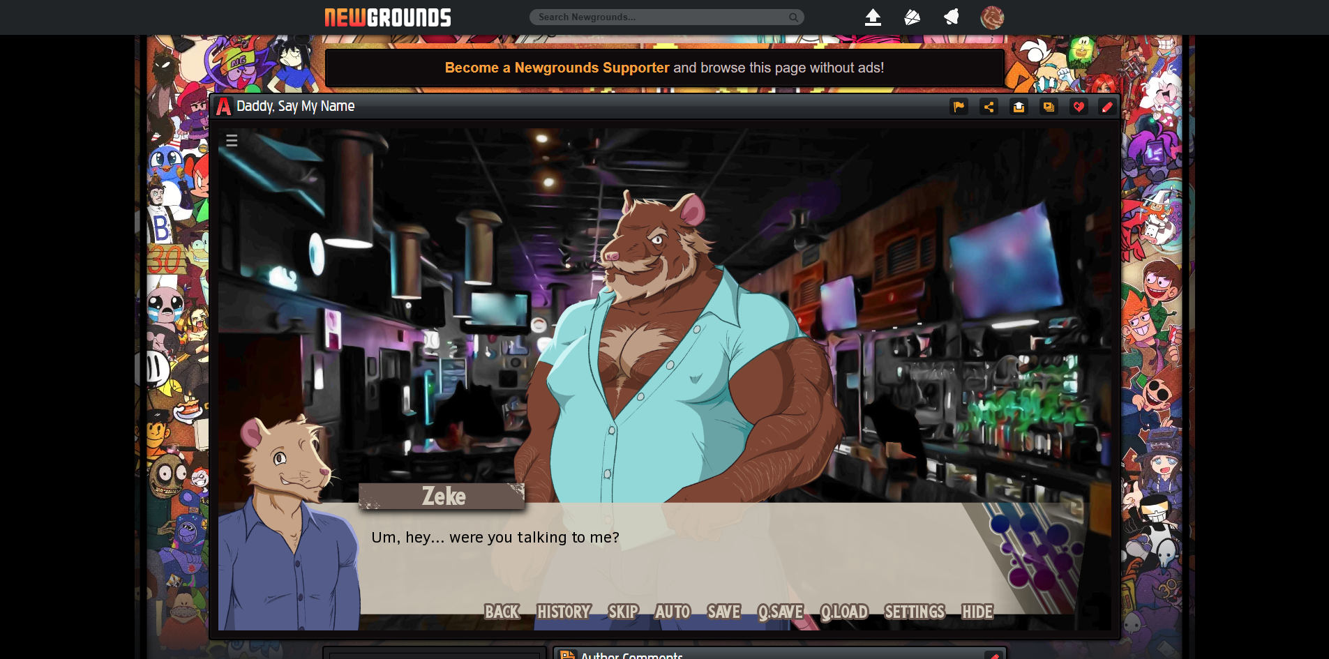 Daddy, Say My Name Is Now On Newgrounds - itch.io