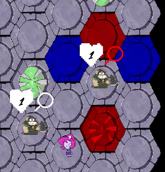 Weak and attack spots