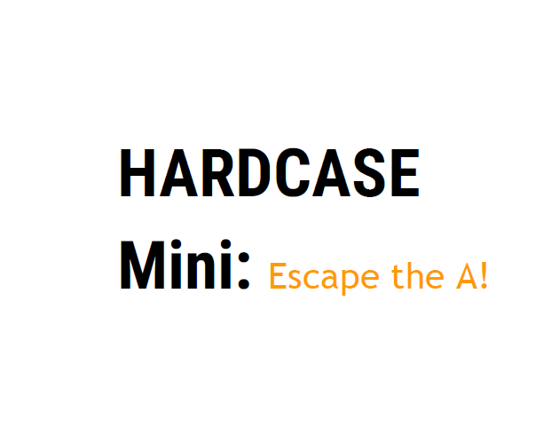 Cover image for HARDCASE Mini: Escape the A!