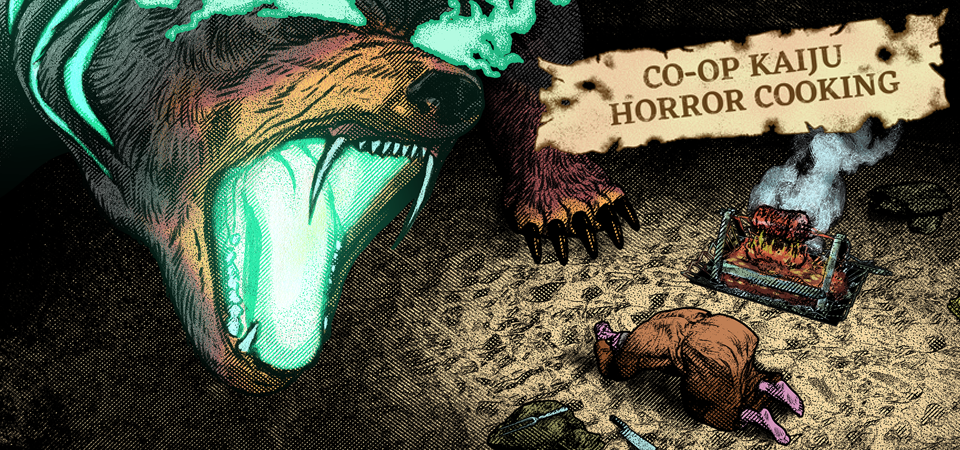 Co-op Kaiju Horror Cooking