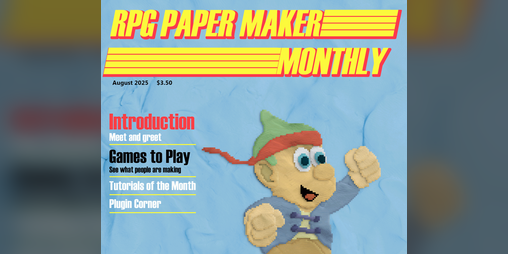 Cover image for RPG Paper Maker Montly