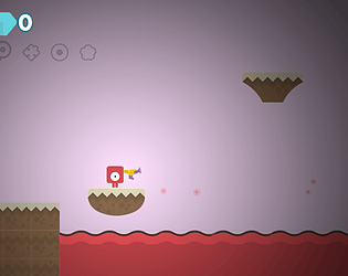 abstract platformer
