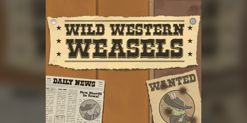 Cover image for Wild Western Weasels