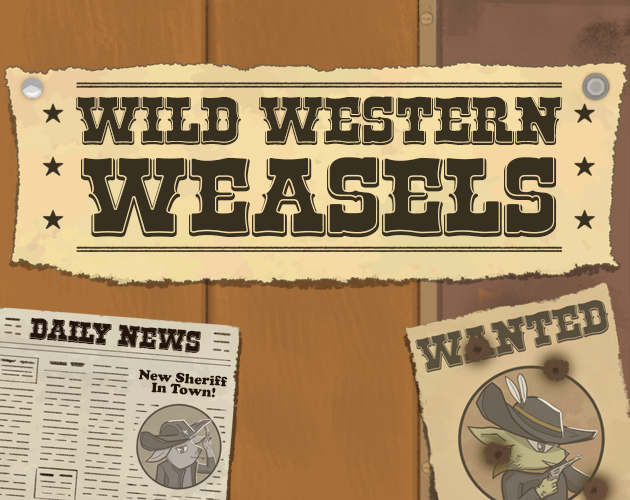 Cover image for Wild Western Weasels