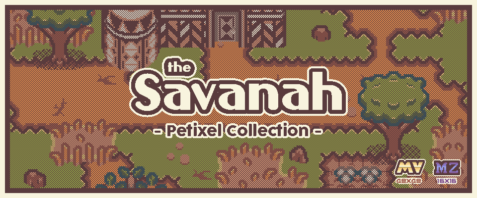 Petixel Savanah Asset Pack - Biome Tileset