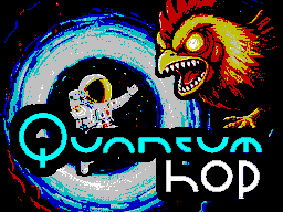 Cover image for Quantum Hop: Sinclair Spectrum Edition