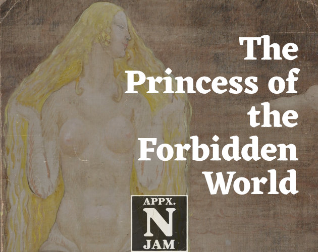 Cover image for The Princess of the Forbidden World