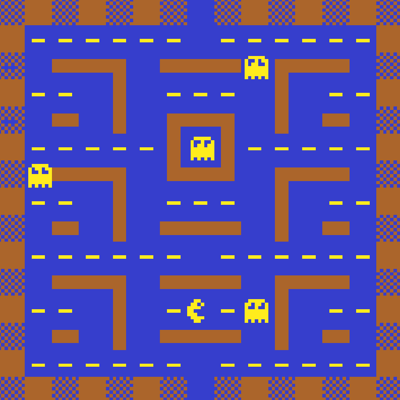 Pac-Man+ (Atari 2600) by chickenman159