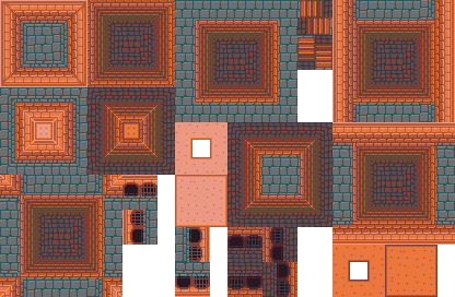 Pixel art top down dungeon tileset and rpg character with animations by ...
