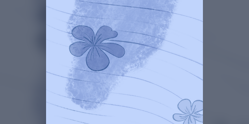 Cover image for The Flower Floats Down the River
