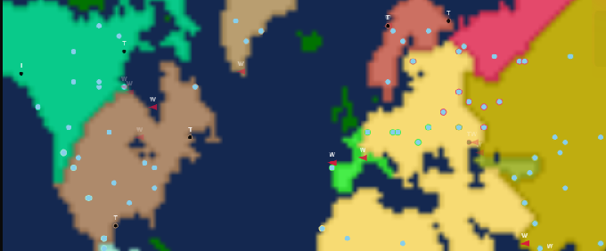 Colonization Simulation