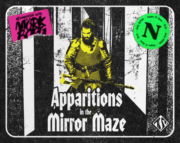Cover image for Apparitions in the Mirror Maze